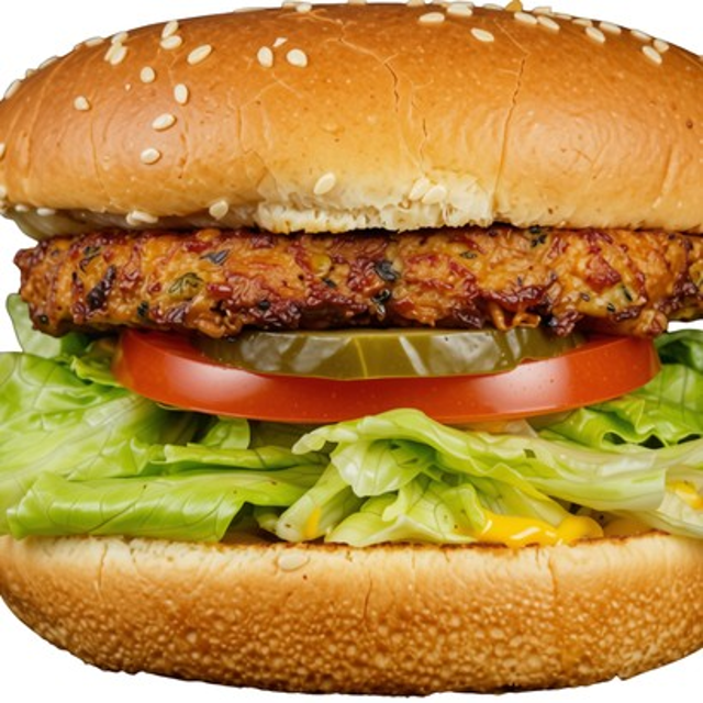 #5 Veggie Burger.