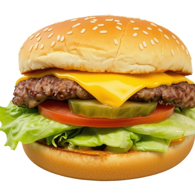 #2 Cheese Burger.